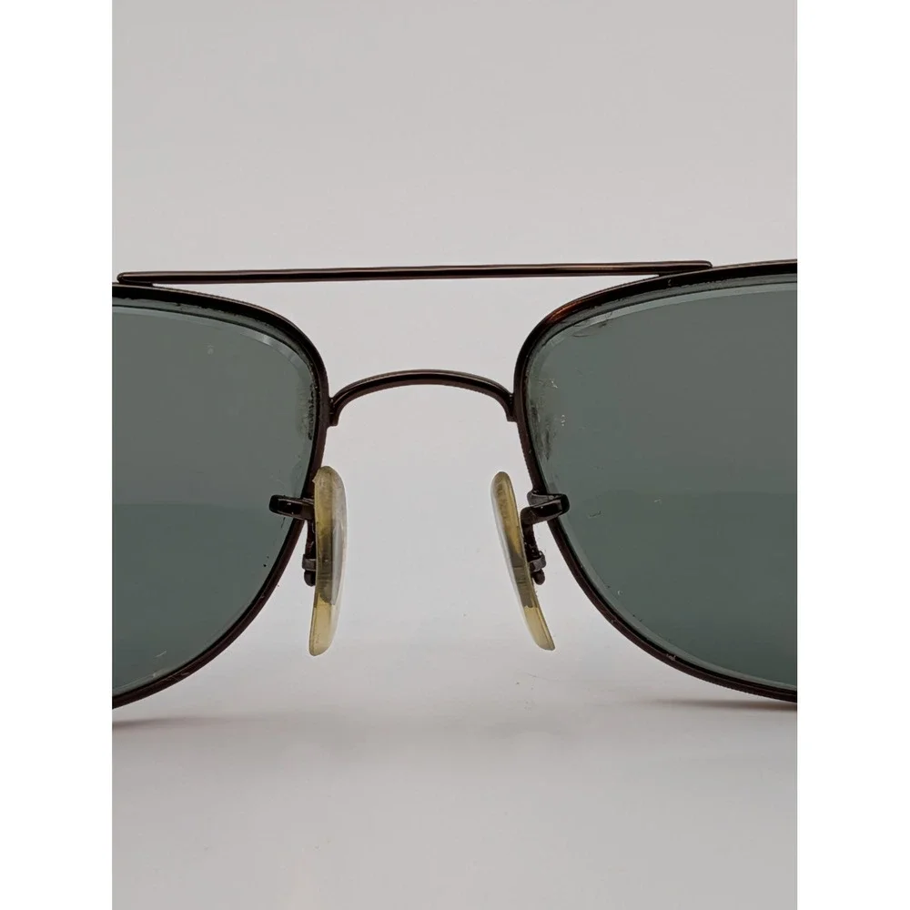 Ray-Ban RB3273 012 57-17 Brown Metal Rectangle Sunglass Frames Italy